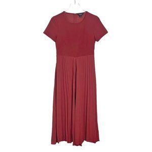 Simply Vera Vera Wang | Orange Pleated Jumpsuit